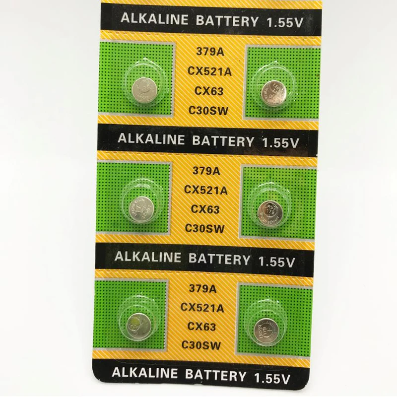Батарея AG0 LR521 521 1 55 в sr521sw CX63 10 шт. батарея с кнопками для часов игрушки