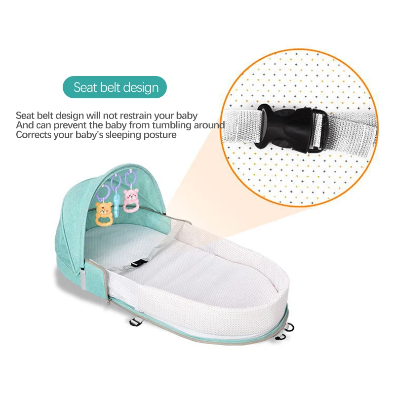 Бесплатная москитная сетка портативная детская кровать Сумка с москитной сеткой