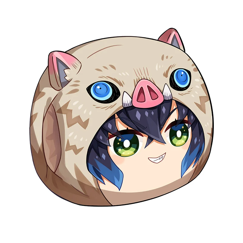 New Anime Demon Slayer: Kimetsu no Yaiba Tanjirou Nezuko Hashibira Inosuke Winter Plush Stuffed Warm Hand Warmer Pillow Toys | Игрушки и