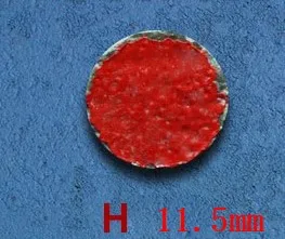 Red H 11.5mm Ронни О 'лося-PRO советы Профессиональный бильярдным кием наконечник кия, аксессуары для бильярда аксессуары несколько вариантов влагостойкий оптимальные советы - Цвет: Red H 11.5mm