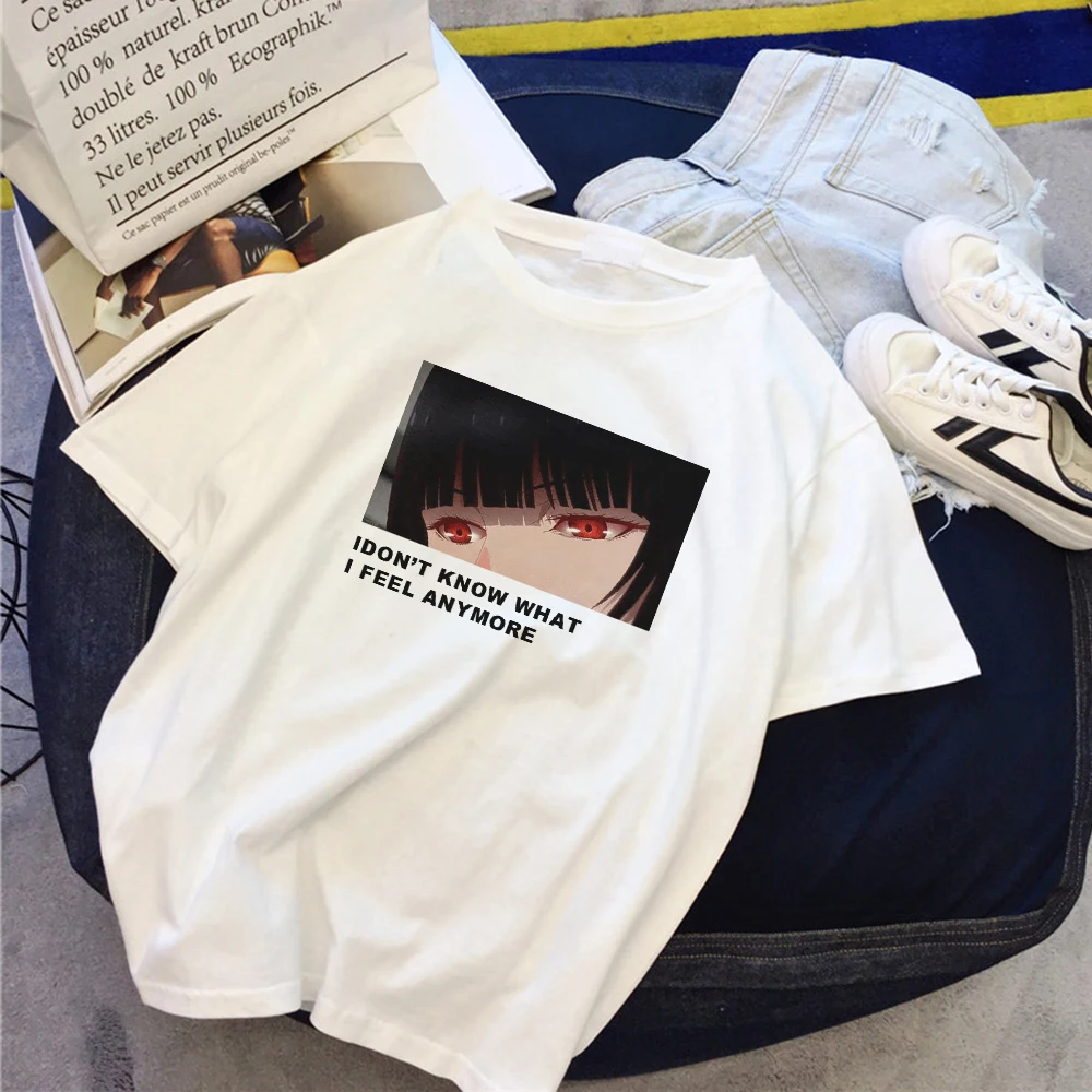 

Женская футболка в стиле Харадзюку, винтажная Повседневная футболка большого размера в японском стиле, с надписью в готическом стиле