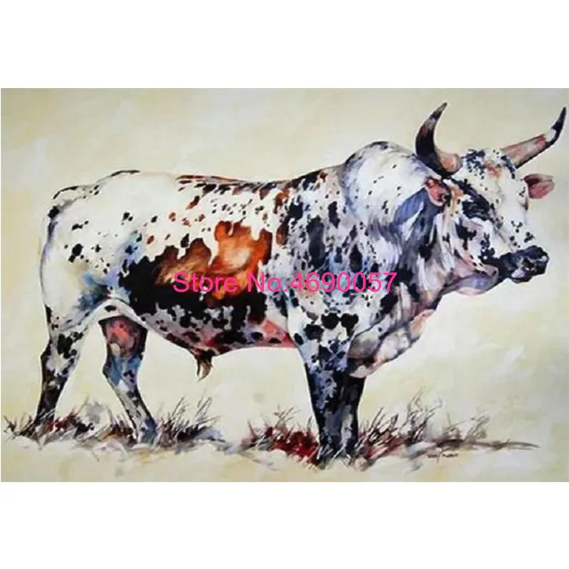 

Diy Diamond Painting Animal cow Full Diamond Embroidery Cross Stitch Patterns Abstract Wall Art Needlework Home Decor