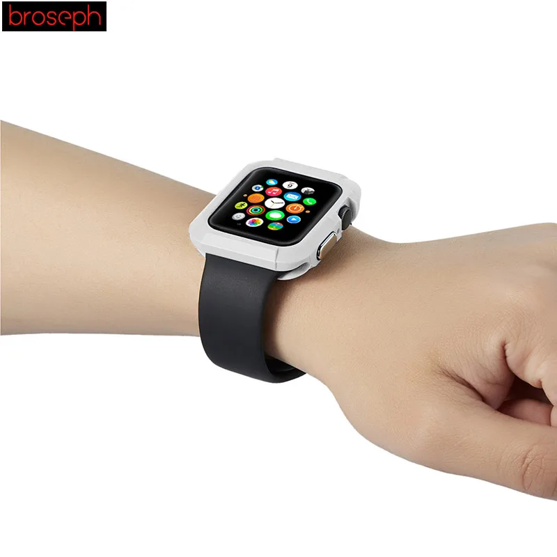 SGP ТПУ защитный чехол для Apple Watch 4 band 40 мм 44 мм ударопрочный корпус корпуса КОРПУСА ДЛЯ iwatch 4 band