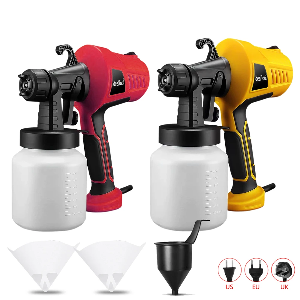 

110-240V Electric Spray Gun,800ml Paint Sprayer Easy Spraying