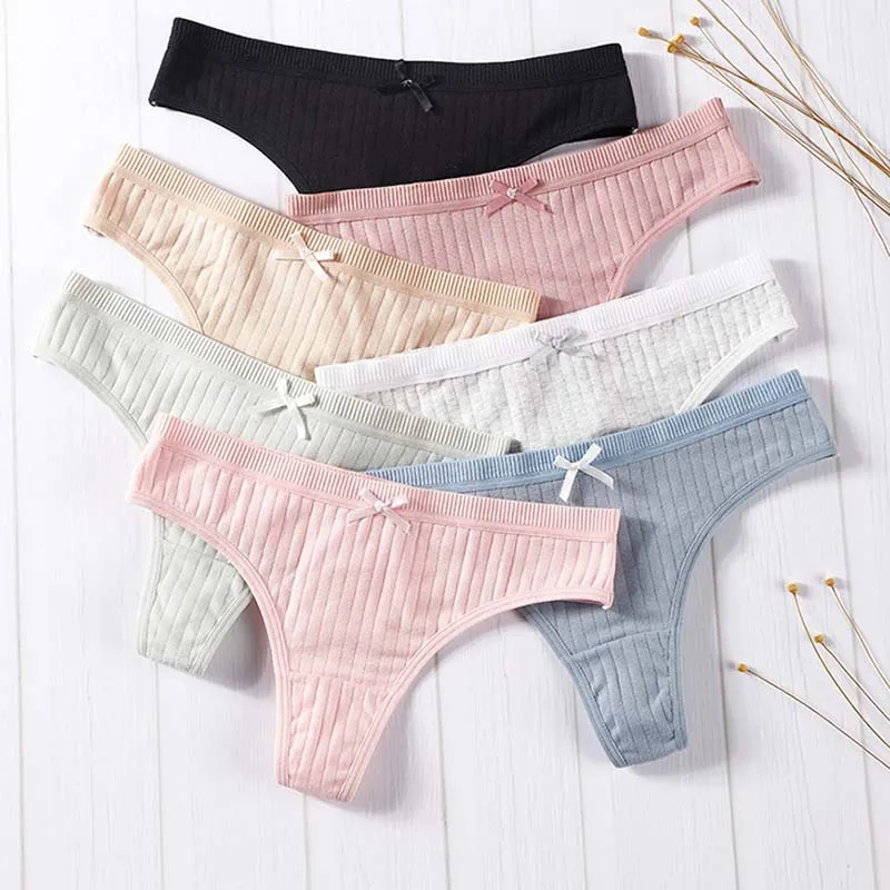 Женские трусики хлопковые нижнее белье женское сексуальное стринги трусы для