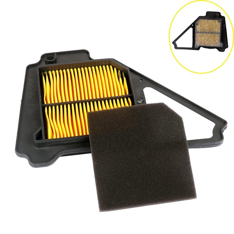 

Motorcycle Air Filter Intake Cleaner For Yamaha YBR125 JYM125 YBE125 YBZ125 Elements Assy JYM