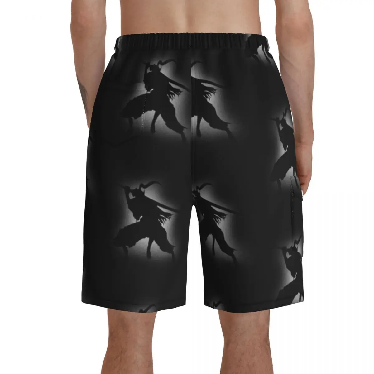 

Dark Souls Board Shorts Swimming Trunks Polyester Men Beach Pattern Swim Trunks