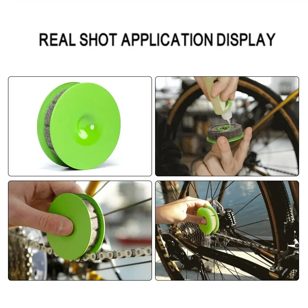 Bicycle Chain Felt Oil Lubricator Bike Oiler Roller Cycling Cleaner Lubricant MTB Accessories Repair Tools | Автомобили и