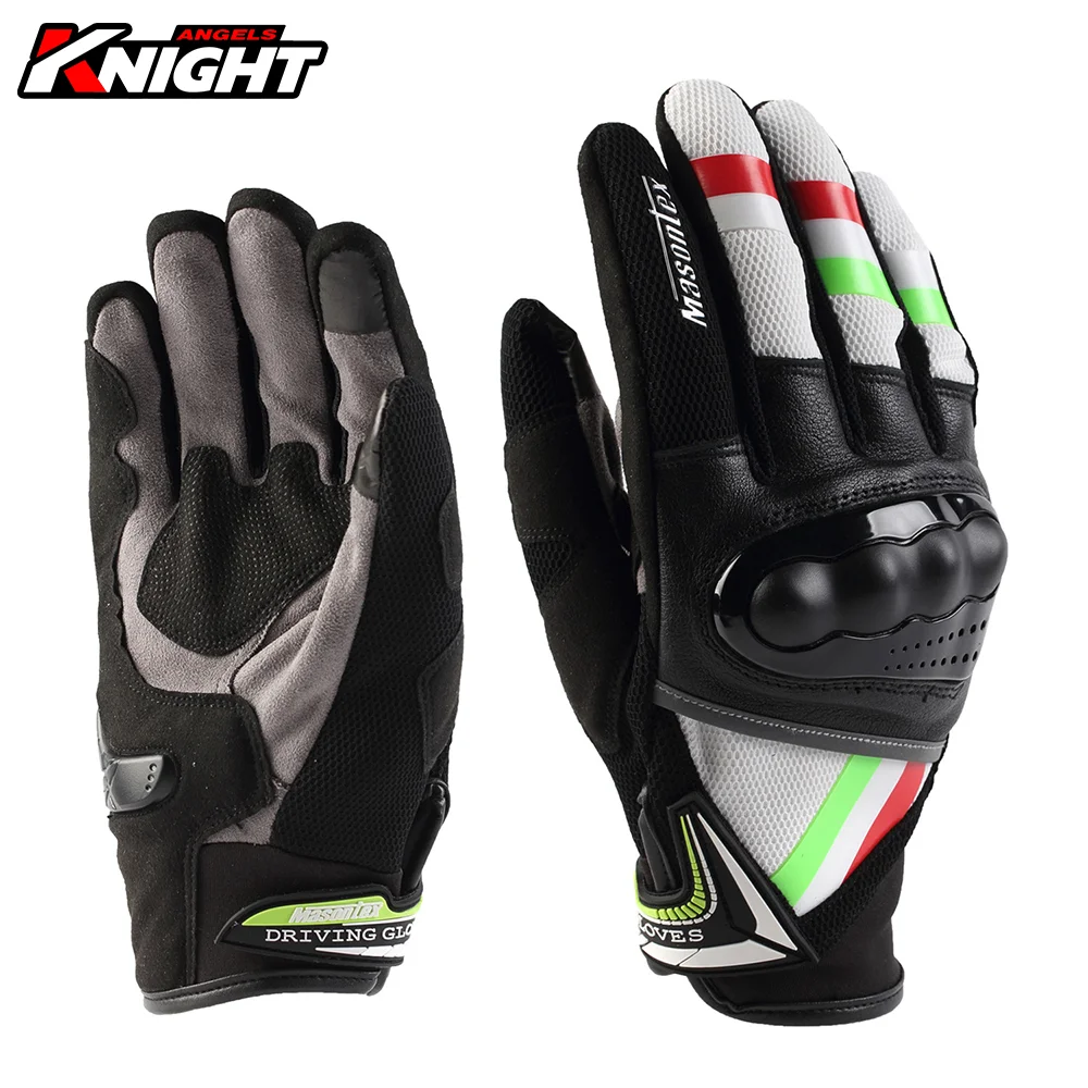 

Masontex Casco Moto Gloves Helmet Motorcycle Touch Screen Men's Gloves Summer Breathable Guantes Moto Professional Guantes