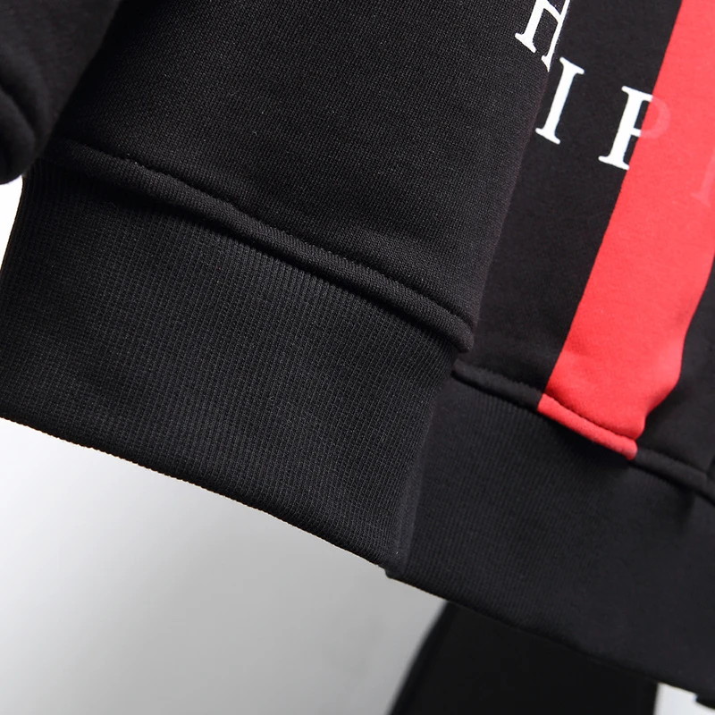 fashion sweater mens skull wing hot water drill plein planck pp german fashion brand hooded cardigan slim qp european street free global shipping