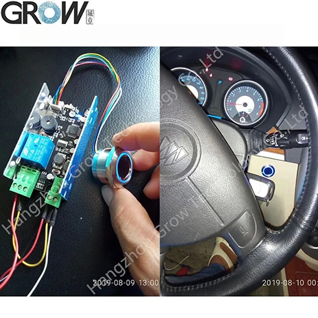 GROW K215-V1.2+ R503 панель контроля доступа отпечатков пальцев для автомобильного контроля доступа