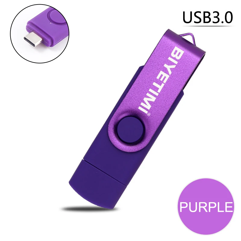 Usb флеш-накопитель Biyetimi type-c 3,0 OTG 32 Гб 64 Гб 128 ГБ 256 ГБ реальная емкость флеш-накопитель usb флешка для телефона и компьютера