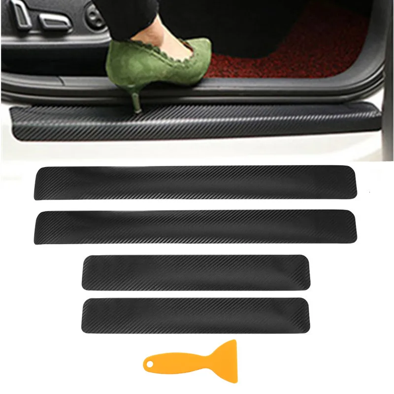 Стикер для автомобиля протектор порога Стайлинг Geely SC7 MK CK Cross Gleagle Fiat Punto 500 Palio Argo