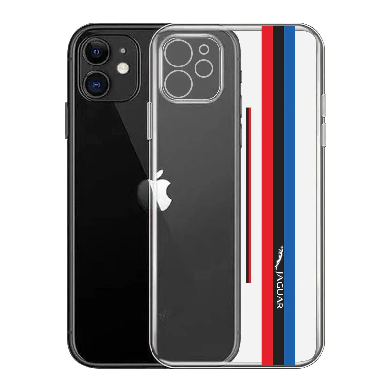 Ультратонкий автомобильный мягкий силиконовый чехол из ТПУ в полоску для