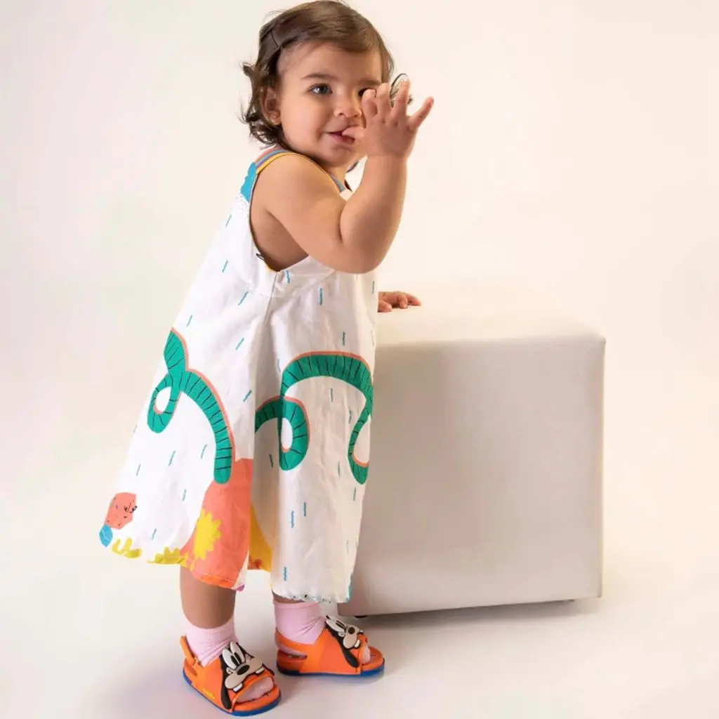 

Mini Mlsa 2021 Kids Shoes Cartoon Mouse Princess Beach Baby Girl Sandals Beach Dog Shoes for Girls