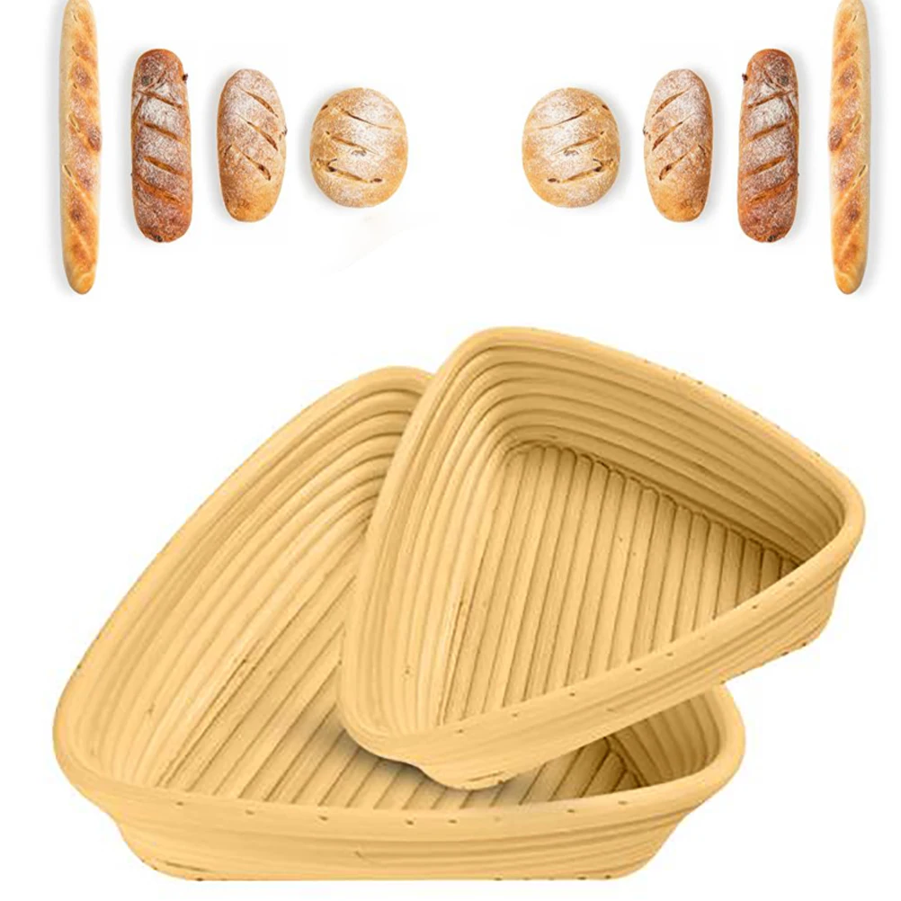 Корзина для доказательства хлеба из натурального ротанга для брожения теста, французских багетных корзин.