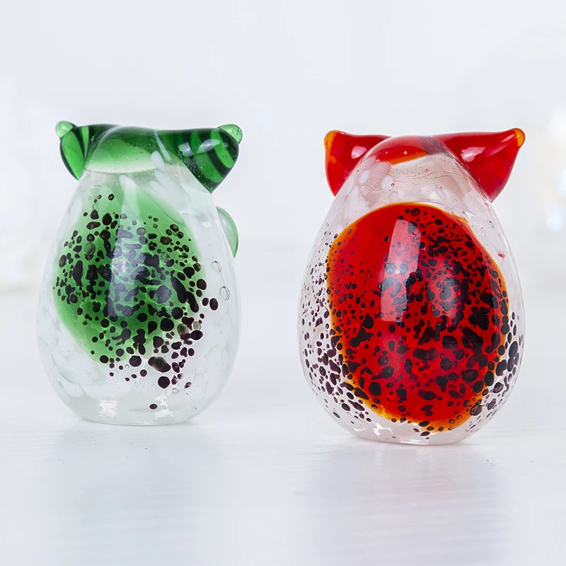 H &amp D набор из 2 рождественских подарков ручная работа милые фигурки совы