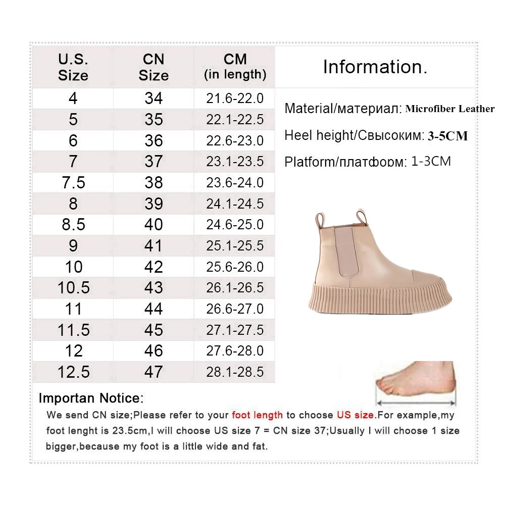 

Fashion Ankle Boots Women Round Toe Comfortable Platform Shoes Women Female Winter Boots Women Casual zapatos de mujer 2021