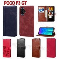 cover for xiaomi poco f3 gt case funda flip leather wallet shell book on poco mzb09c5in mzb09hwin phone protective case etui bag