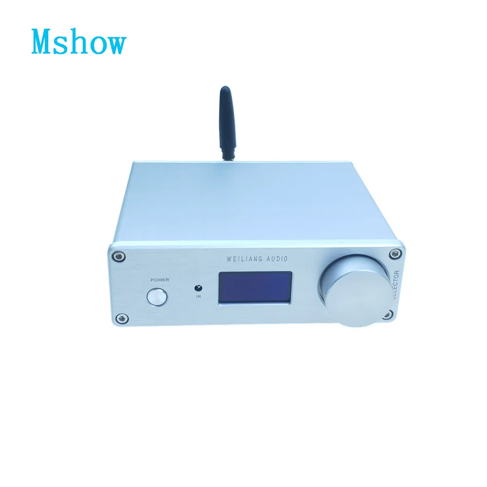 Двойной декодер AK4493 SU9 + Bluetooth 5 0 Amanero USB DAC поддержка DSD Hi-Fi цифро-аналоговый аудио