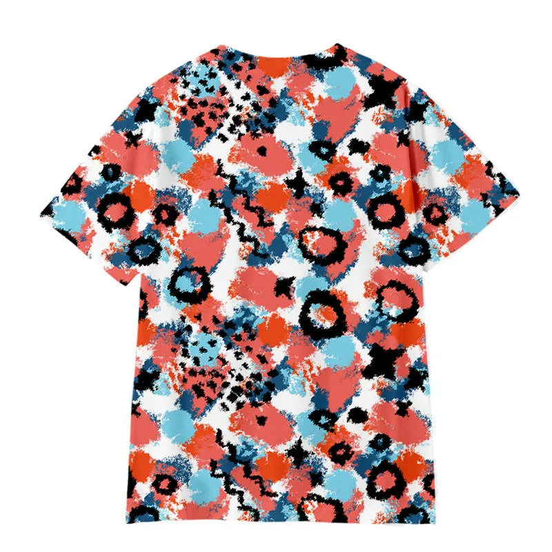 

New style Summer graffiti T-shirt T-shirt men's sleeve short sleeve Street hip hop Street T-shirt