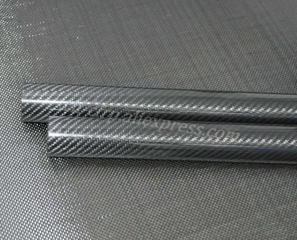 45mm ODx 41mm ID Carbon Fiber Tube 3k 500MM Long (Roll Wrapped) carbon pipe with 100% full Japan improve material | Игрушки и хобби