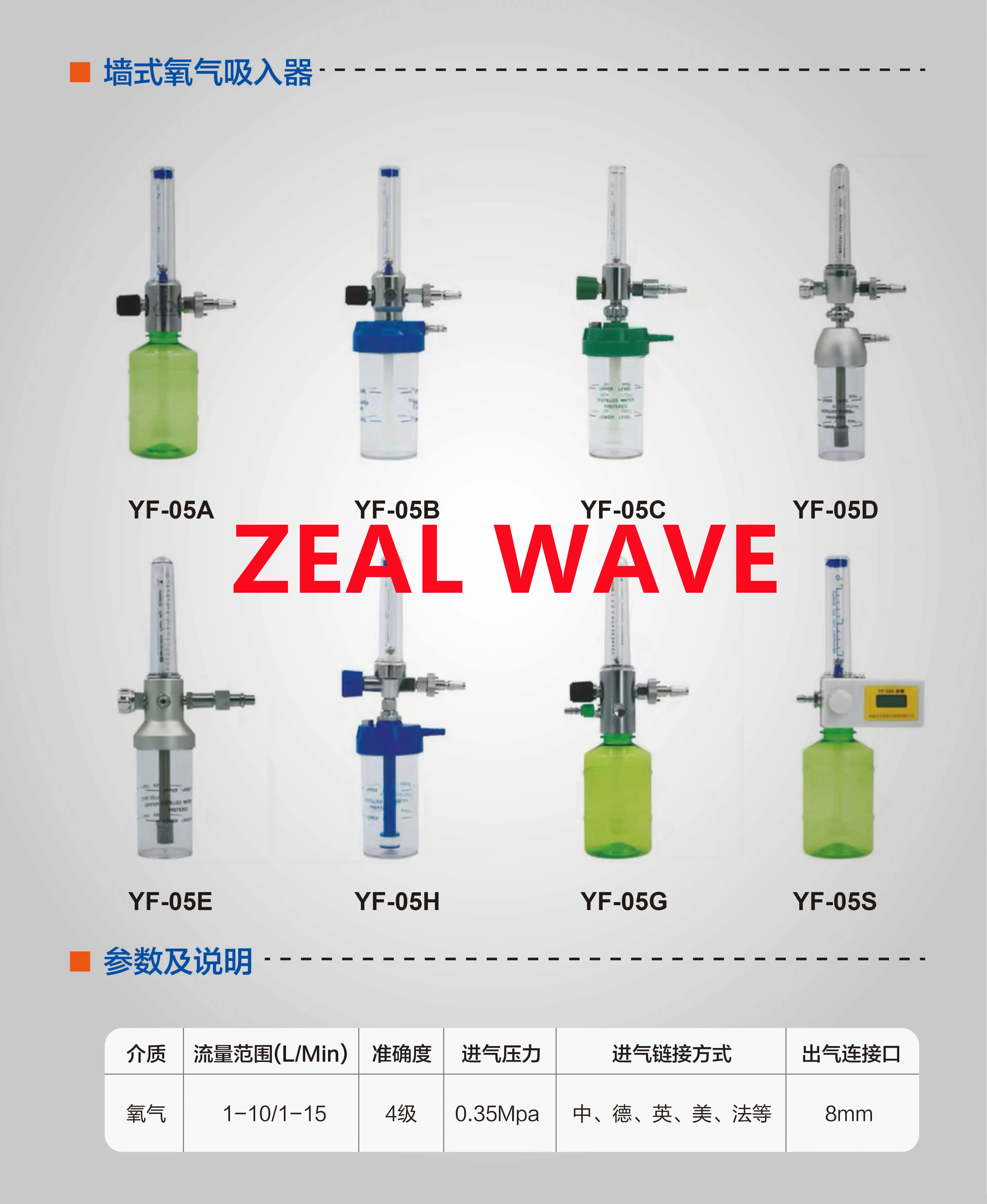 Центральный кислородный ингалятор оборудование для подачи кислорода с