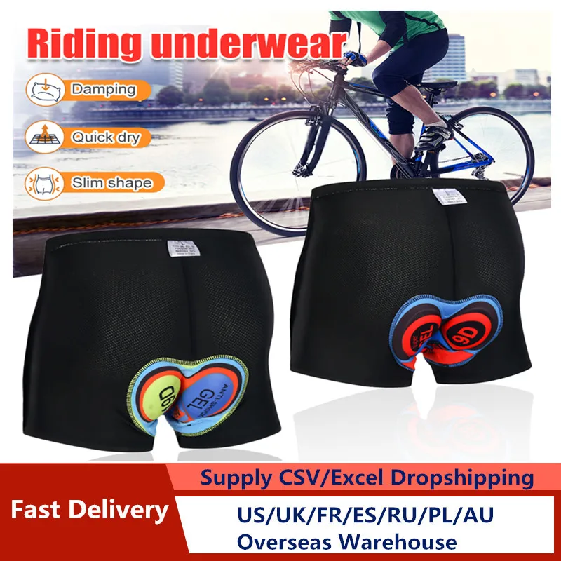 

Breathable Cycling Shorts 5D-20D Men's Underpants Mountain Bike Shorts Bicycle Padded Underwear for Bicycle Downhill Vtt Short