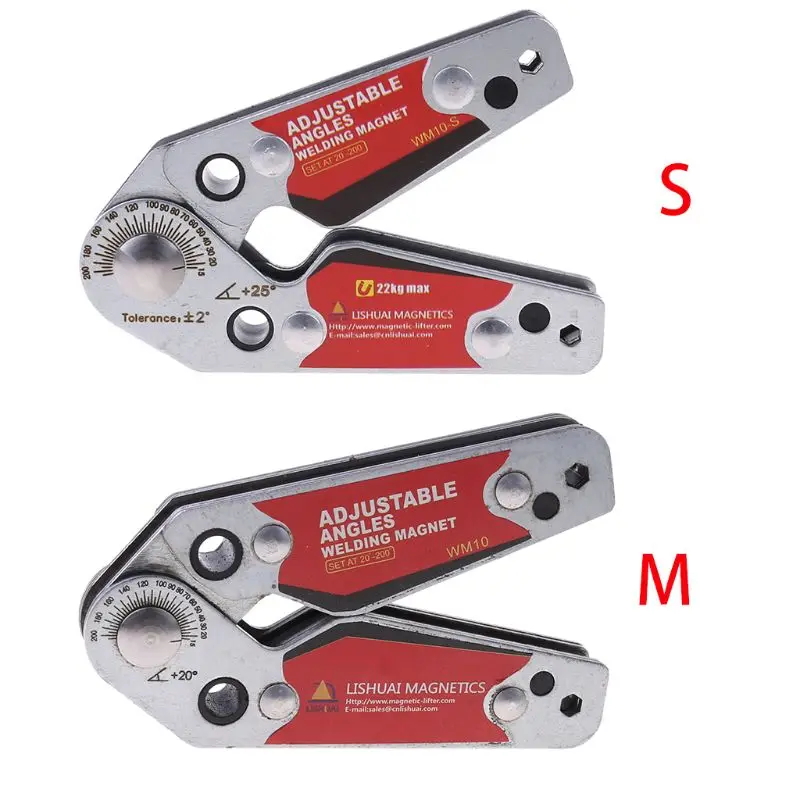 

Localizador de soldadura con imanes ajustables, soporte magnetico, accesorio de soldadura, abrazadera esquinera