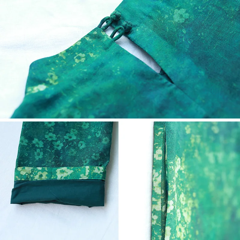 Женское длинное платье с поясом LZJN осеннее длинным рукавом и цветочным принтом