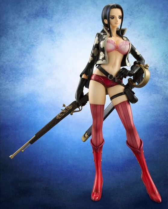 Аниме One Piece Nico Robin 1/8 масштаб Поп красный Ver фигурка ПВХ сексуальная девушка