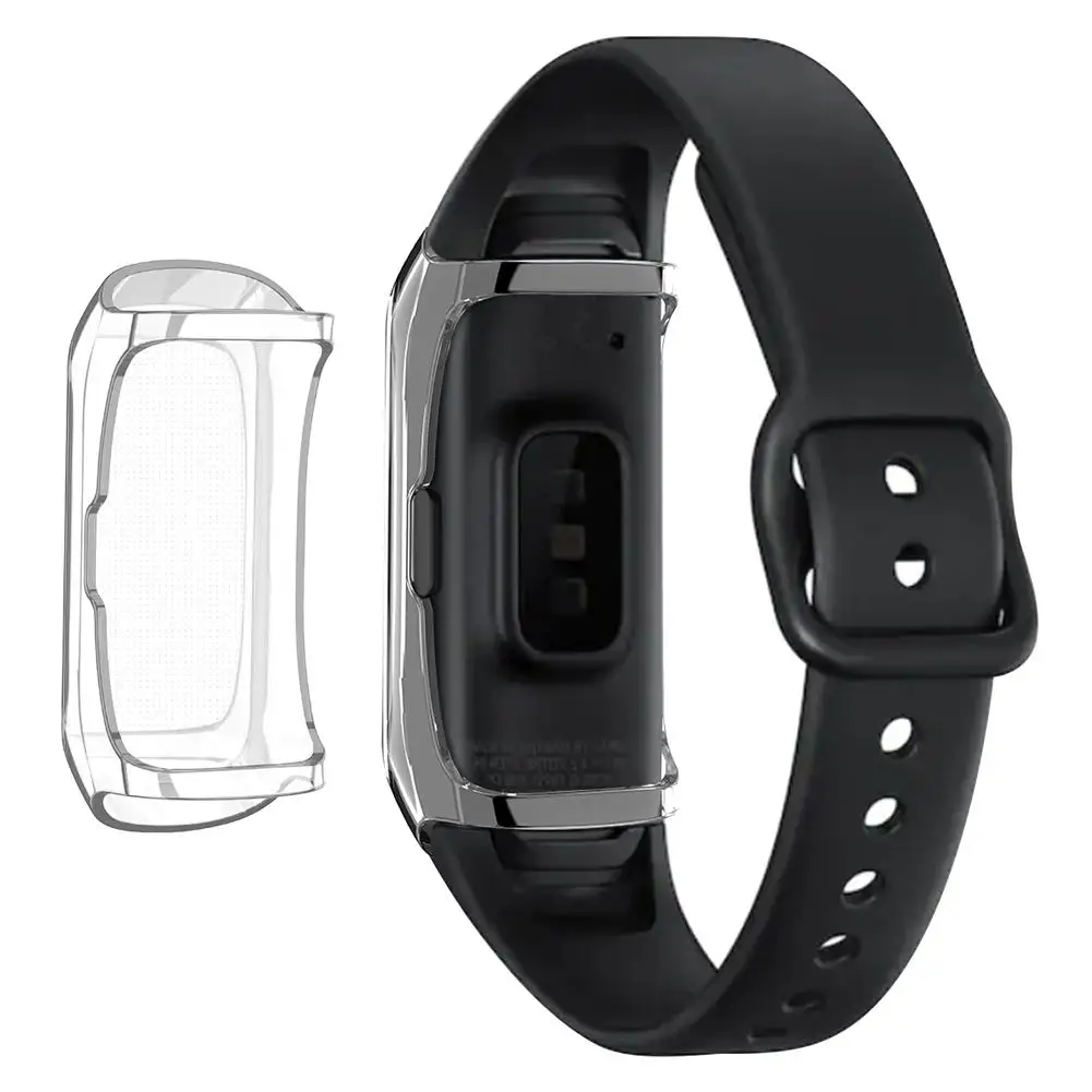 360 ТПУ защитный чехол для samsung Galaxy Fit SM-R370 умный Браслет защитный чехол