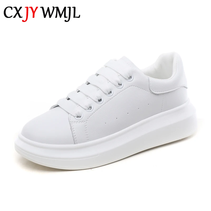 Кроссовки женские из натуральной кожи на платформе размер 42|Женские кроссовки и