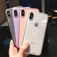 transparent phone case for iphone 11 12 pro xs max xr x 8 7 6s 6 plus 12 mini shockproof clear silicone soft cover coque fundas