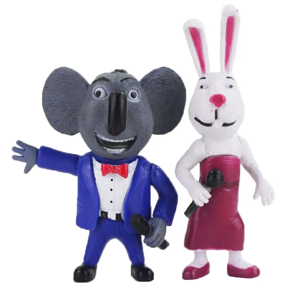 Игрушечные фигурки Бастер коала Джонни Росси Минна Майк свинка кролик слон мышь