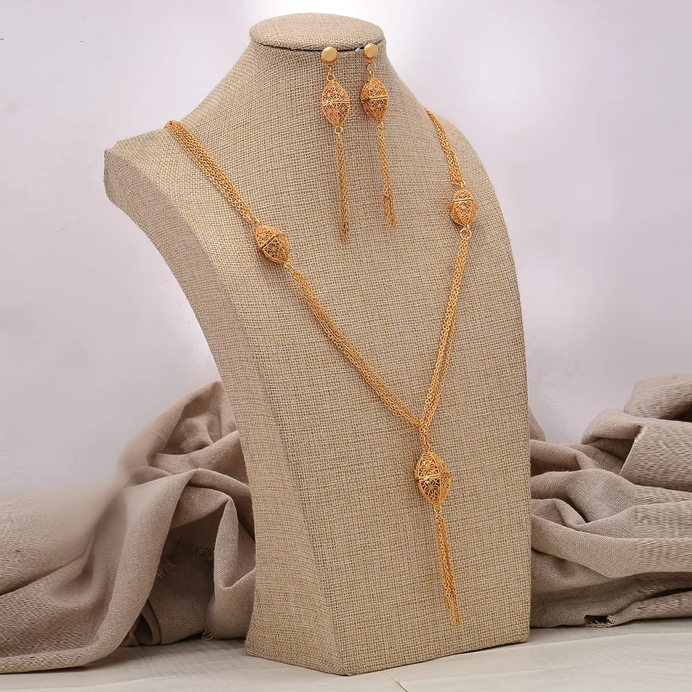 Африканские бусины комплект ювелирных изделий нигерийской свадьбы для женщин в