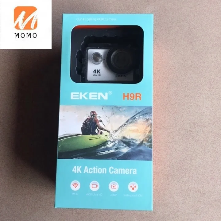 Купить Оригинальная водонепроницаемая Спортивная камера H9R 4k, экшн-камера с Wi-Fi, камера для спорта на открытом воздухе