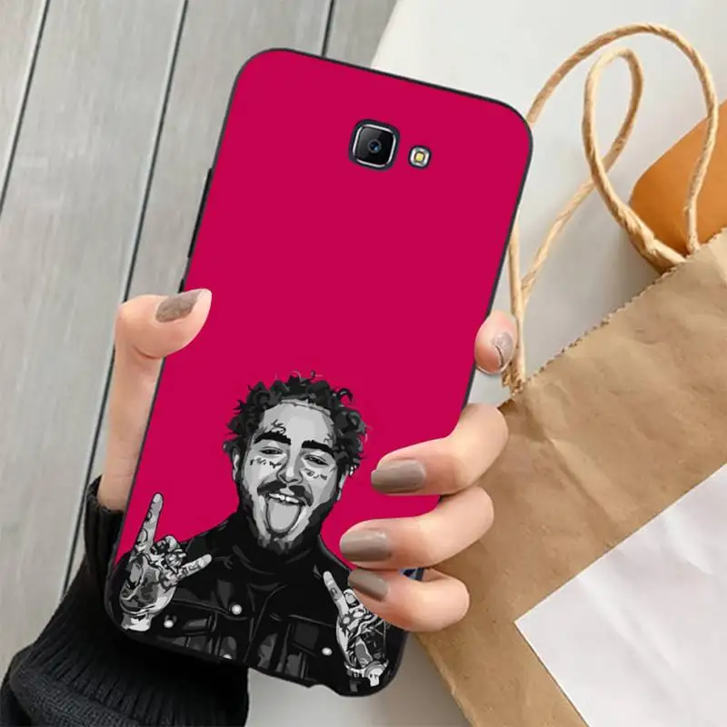 MaiYaCa Post Malone Beerbongs чехол для телефона Samsung J 4 5 6 7 8 prime plus 2018 2017 2016 J7 core | Мобильные