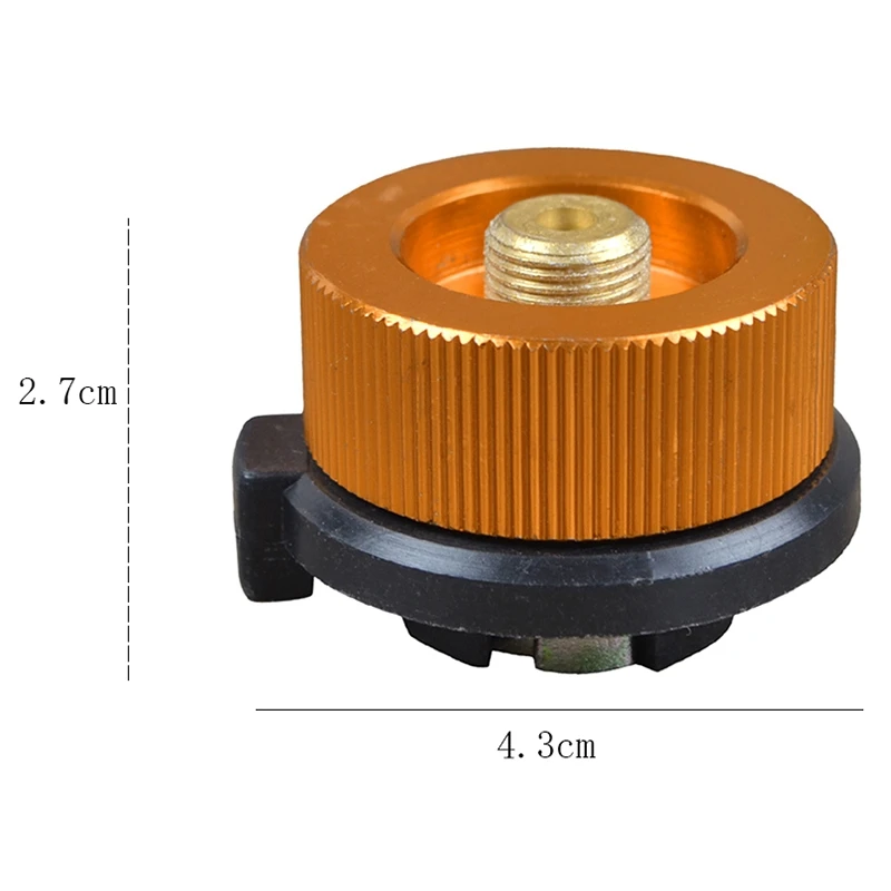Открытый газовая плита Кемпинг пропан пополнения адаптер для горелки LPG плоская