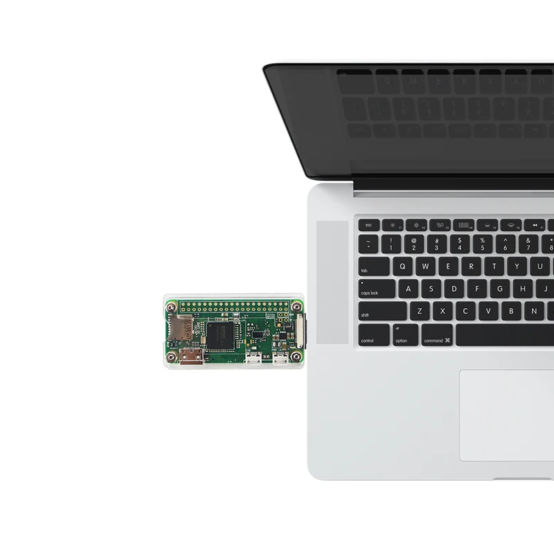 Материнская плата Raspberry Pi Zero W USB расширения Стандартная с акриловым чехлом для 1