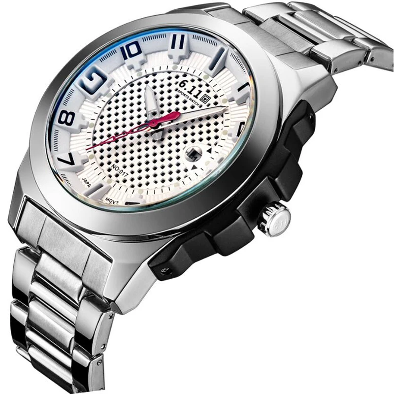 6 11 мужские часы лучший бренд роскошные новые на солнечной энергии полностью