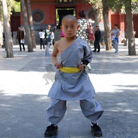 summer one shoulder style shaolin monk uniform wushu martial arts suit kung fu tai chi clothes