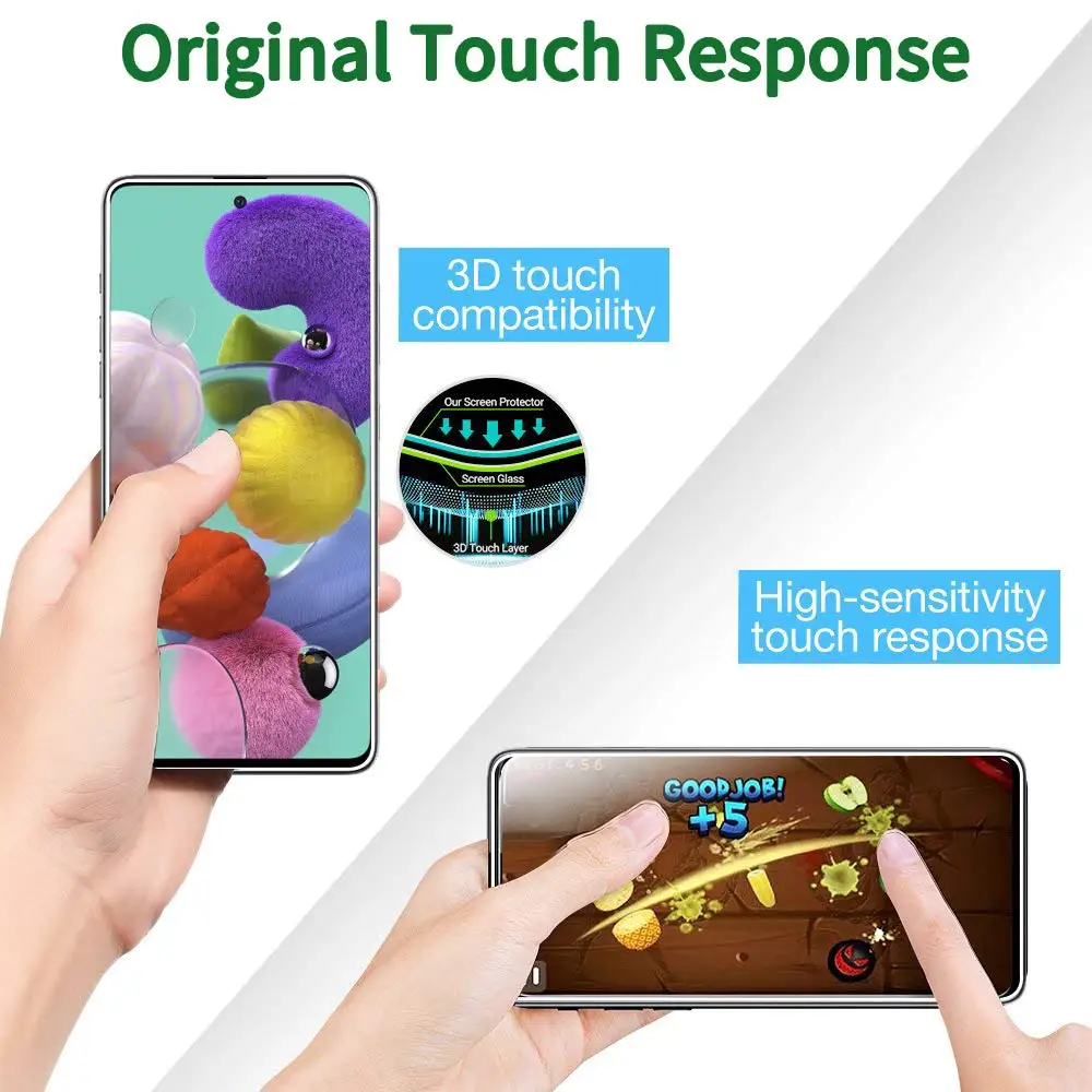 2.5D HD закаленное стекло для XiaoMi Redmi Note 9S Защита экрана телефона защита от царапин