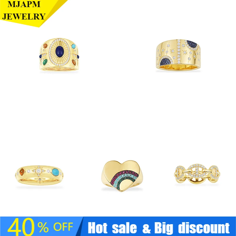 

S925 Sterling Silver Zircon July New Roman Style Ring Personality Fashion Luxury High-quality Ring Monaco Luxury Jewelry Gift