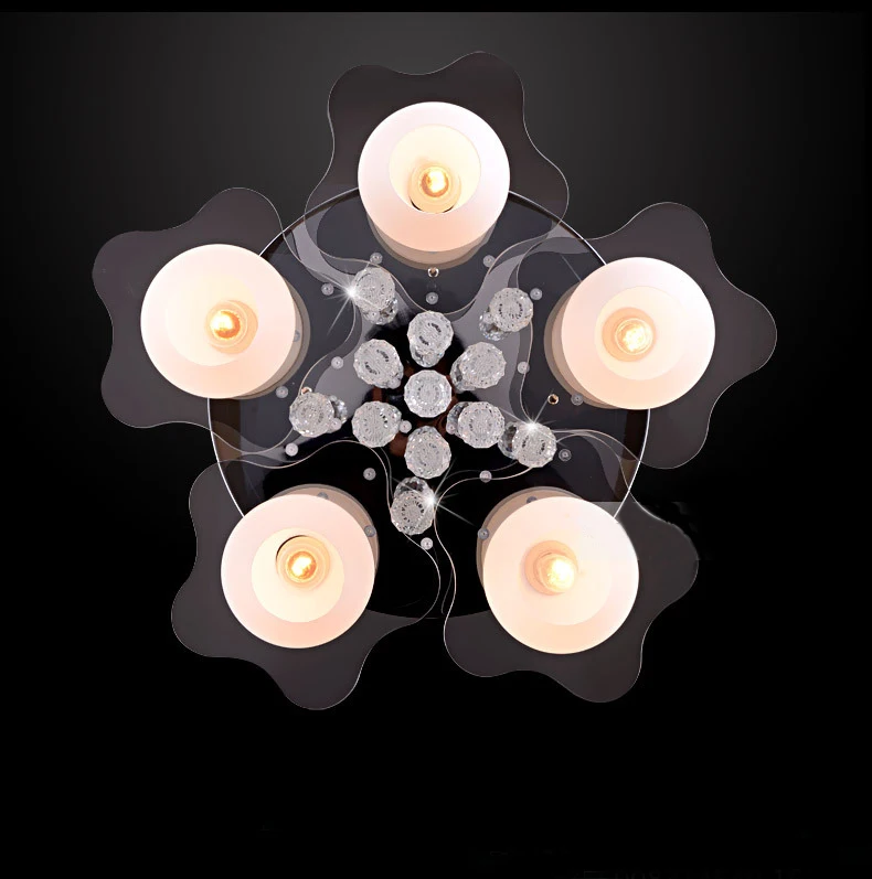 

2020 Real Plated Incandescent Bulbs New Surface Mounted Ceiling Lights Lamp Indoor Lighting Abajur Square Led Light For Bedroom