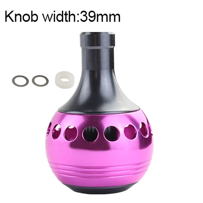 Pink EKFAN 5000-10000 серия алюминиевый сплав обработанный металлический рыболовный катушка ручки приманки литья Катушка для спиннинга снасти - Цвет: Pink