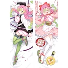 Чехол для подушки, рассекающий демонов, Kanroji Mitsuri Dakimakura, наволочка с аниме Kimetsu no Yaiba, полное тело, декоративная подушка