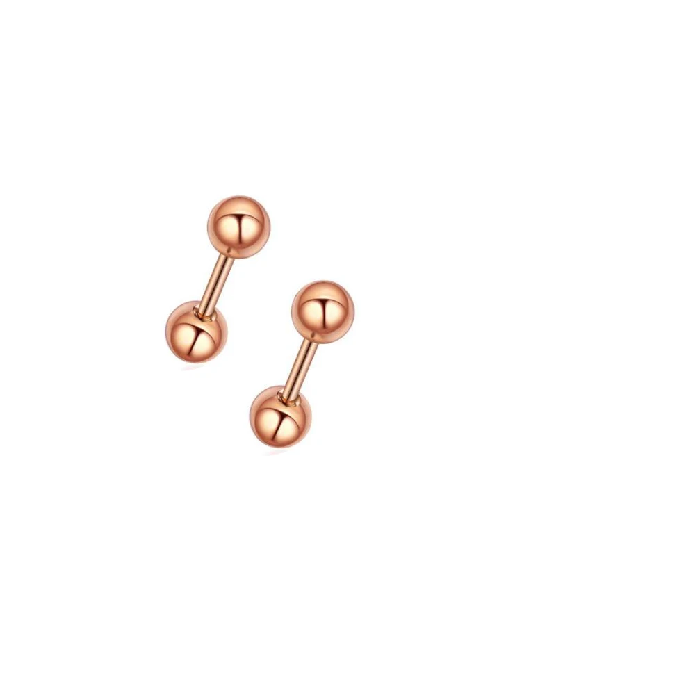 rose gold 16 г серьги-гвоздики в форме звезды, хряща, пирсинг для ушей, губ, Oreja, прозрачный драгоценный камень, проложили траву, пирсинг, пирсинг, ювелирное изделие - Окраска металла: rose gold