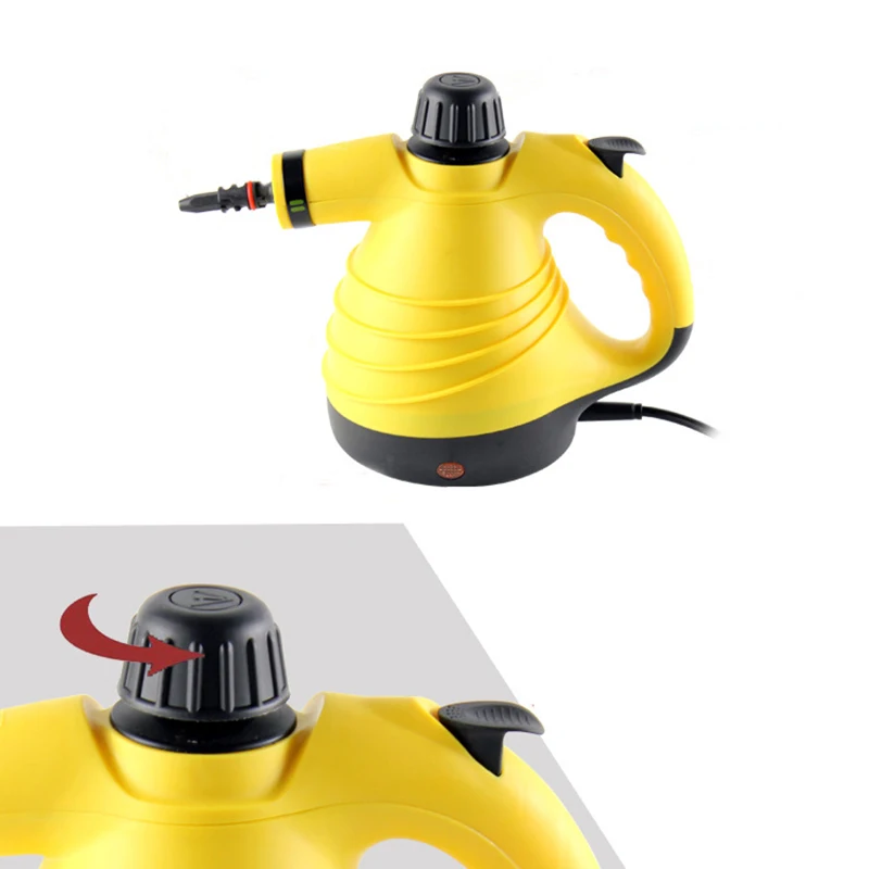 Ручной пароочиститель под давлением с набором принадлежностей большой емкости