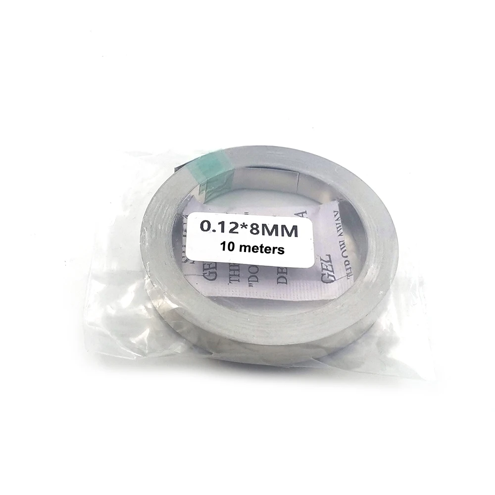 

1 Roll 0.12mmx8mmx10m 18650 Li-ion Battery Nickel Sheet Plate Nickel Plated Steel Belt Strip Connector For spot welding machine